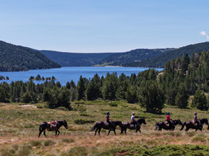 randonnée à cheval France Occitanie photo 2