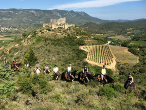 randonnée à cheval France Occitanie photo 2