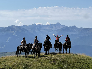 randonnée à cheval France Occitanie photo 1