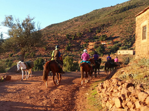 randonnée à cheval Maroc Haut-Atlas photo 4