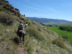 randonnée à cheval Etats-Unis Montana photo 4