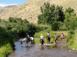 randonnée à cheval Etats-Unis Montana photo 6