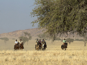 randonnée à cheval Namibie Désert du Namib photo 4