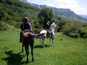 randonnée à cheval Espagne Navarre photo 1