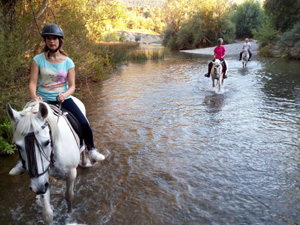 randonnée à cheval Espagne Navarre photo 2