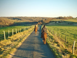 randonnée à cheval France Picardie photo 2