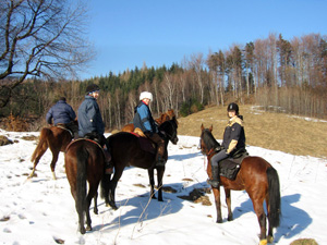 randonnée à cheval Pologne Basses-Carpates photo 3