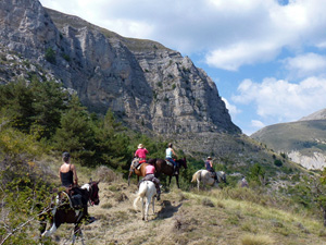 randonnée à cheval France Provence-Alpes photo 4