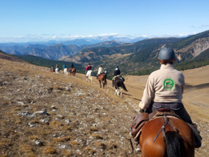 randonnée à cheval France Provence-Alpes photo 2