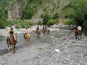 randonnée à cheval France Provence-Alpes photo 4