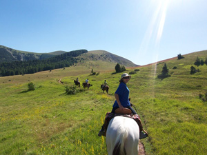 randonnée à cheval France Provence-Alpes photo 3