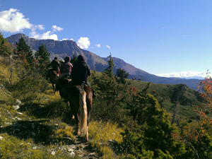 randonnée à cheval France Provence-Alpes photo 4