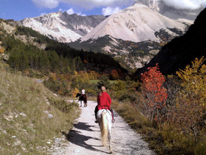 randonnée à cheval France Provence-Alpes photo 2
