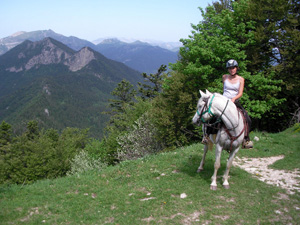 randonnée à cheval France Provence-Alpes photo 2