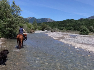 randonnée à cheval France Provence-Alpes photo 2