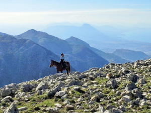 randonnée à cheval italie sicile le parc naturel des madonie
