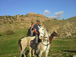 randonnée à cheval Italie Sicile photo 2