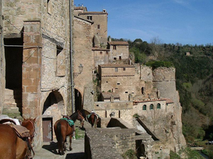 randonnée à cheval italie toscane la piste des etrusques**