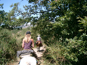 randonnée à cheval Italie Toscane photo 2