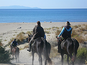 randonnée à cheval Italie Toscane photo 1