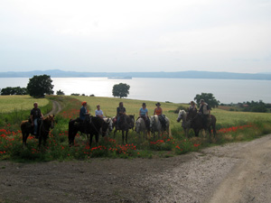 randonnée à cheval Italie Toscane photo 1