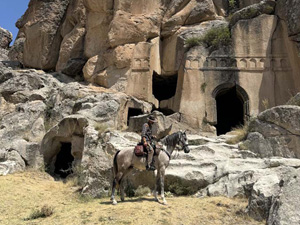 randonnée à cheval turquie cappadoce le canyon d'ihlara
