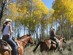 randonnée à cheval Etats-Unis Wyoming  photo 2