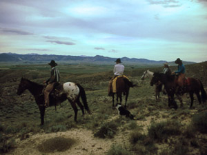 randonnée à cheval Etats-Unis Wyoming photo 1
