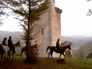 randonnée à cheval france aquitaine les baronnies en périgord vert