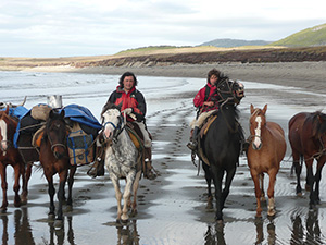 randonnée à cheval Argentine  Terre de Feu photo 4