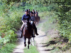 randonnée à cheval France Bourgogne photo 2