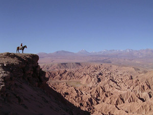 randonnée à cheval chili atacama le désert d'atacama