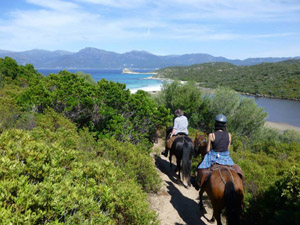 randonnée à cheval France Corse photo 3