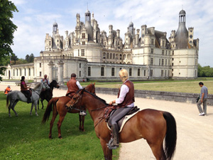 randonnée à cheval france centre-val de loire les châteaux de la loire