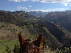 randonnée à cheval Equateur Cotopaxi photo 3