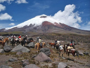 randonnée à cheval Equateur Cotopaxi photo 4