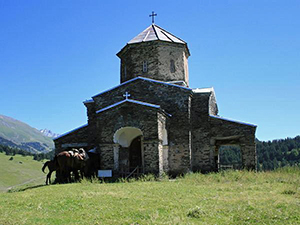 randonnée à cheval Géorgie Touchétie photo 1