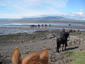 randonnée à cheval islande sud-ouest la magie des sables noirs
