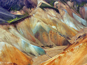 randonnée à cheval islande sud les couleurs du landmannalaugar