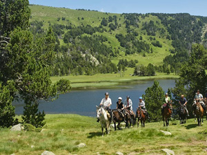 randonnée à cheval France Occitanie photo 1