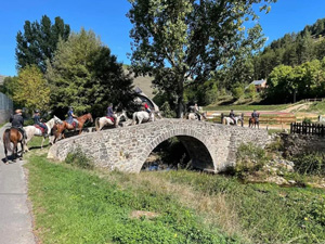 randonnée à cheval France Occitanie photo 2