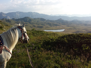 randonnée à cheval monténégro kolasin la montagne noire des balkans