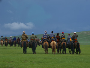 randonnée à cheval Mongolie Arkhangaï photo 2