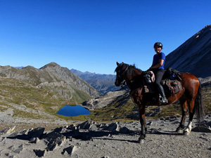 randonnée à cheval france provence-alpes le tour du queyras