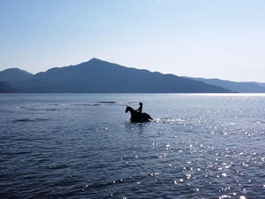 randonnée à cheval turquie sud-ouest la lagune de dalyan